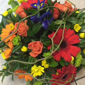 Colourful Arrangement in Basket