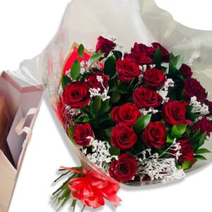20 Red Roses in a Bunch