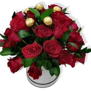 Red Roses in a Box