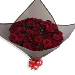 24 Red Roses in a Bunch